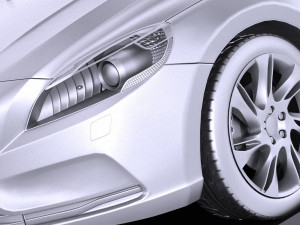Volvo V40 2013 vray Model 3D