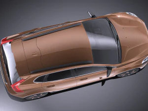 Volvo V40 Cross Country 2013 vray 3D Model
