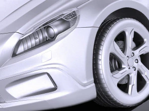 Volvo V40 Cross Country 2013 vray 3D Model
