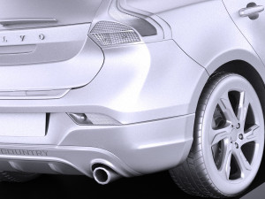 Volvo V40 Cross Country 2013 vray Modèle 3D