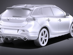 Volvo V40 Cross Country 2013 vray Modèle 3D