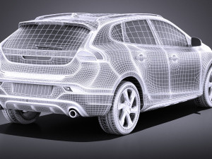 Volvo V40 Cross Country 2013 vray Modèle 3D