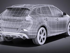 Volvo V40 Cross Country 2013 vray Modèle 3D
