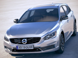 Volvo V60 Cross Country 2016 3D Модель