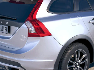 Volvo V60 Cross Country 2016 3D Model