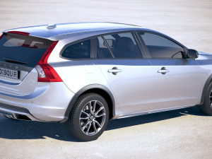 Volvo V60 Cross Country 2016 3D Модель