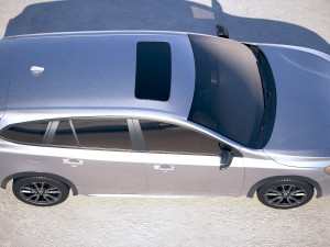 Volvo V60 Cross Country 2016 3D Модель
