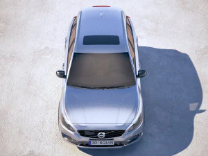 Volvo V60 Cross Country 2016 3D Model