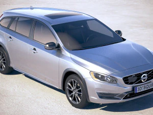 Volvo V60 Cross Country 2016 3D Model