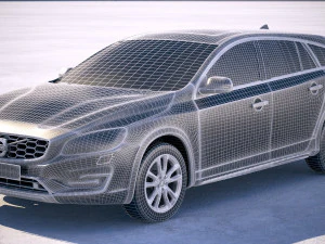 Volvo V60 Cross Country 2016 3D Model