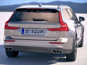 Volvo V60 Cross Country 2019 3D Model