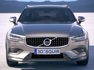 Volvo V60 Cross Country 2019 3D Model