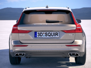 Volvo V60 Cross Country 2019 3D Model