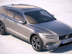 Volvo V60 Cross Country 2019 3D Model