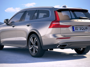 Volvo V60 Cross Country 2019 3D Model