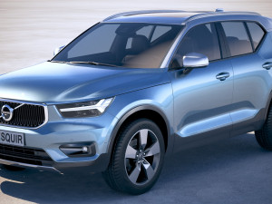 Volvo XC40 2018 3D Model