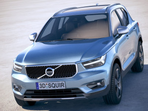 Volvo XC40 2018 3D Model
