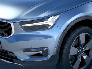 Volvo XC40 2018 3D Model