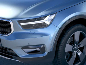 Volvo XC40 2018 3D Model