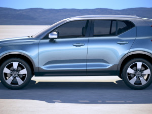 Volvo XC40 2018 3D Model