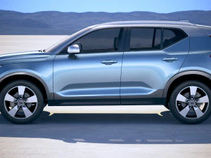 Volvo XC40 2018 3D Model