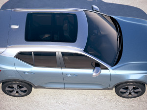 Volvo XC40 2018 3D Model