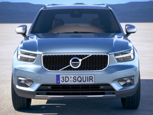 Volvo XC40 2018 3D Model