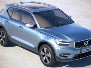 Volvo XC40 2018 3D Model