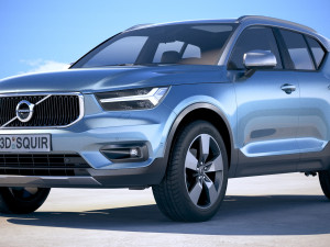 Volvo XC40 2018 3D Model