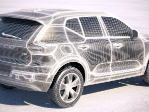 Volvo XC40 2018 3D Model