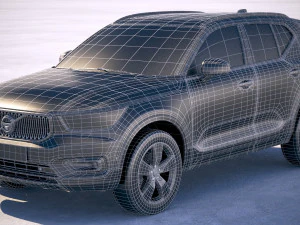 Volvo XC40 2018 3D Model
