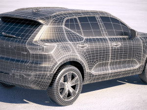Volvo XC40 2018 3D Model