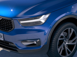 Volvo XC40 R-Design 2018 Model 3D