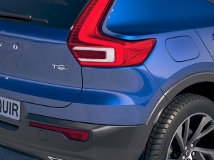 Volvo XC40 R-Design 2018 Model 3D