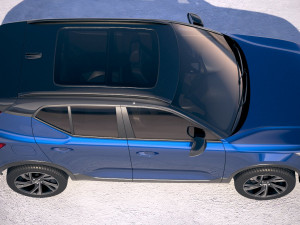 Volvo XC40 R-Design 2018 Model 3D