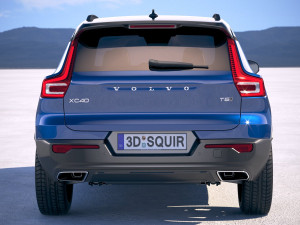 Volvo XC40 R-Design 2018 Model 3D