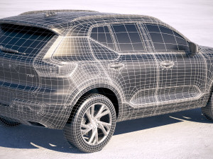 Volvo XC40 R-Design 2018 Model 3D