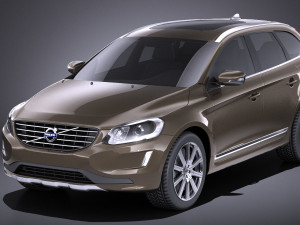 Volvo XC60 2014 vray Model 3D