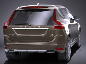 Volvo XC60 2014 vray 3Dモデル