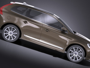 Volvo XC60 2014 vray 3Dモデル