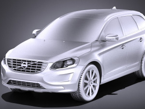 Volvo XC60 2014 vray 3Dモデル