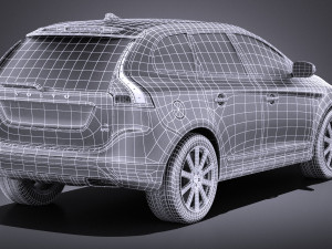Volvo XC60 2014 vray 3Dモデル