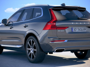 Volvo XC60 2018 Model 3D