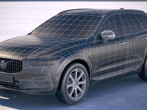 Volvo XC60 2018 Model 3D