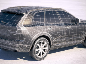 Volvo XC60 2018 Model 3D