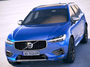 Volvo XC60 R-Design 2018 Modelo 3D