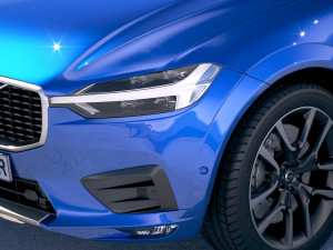 Volvo XC60 R-Design 2018 Modelo 3D