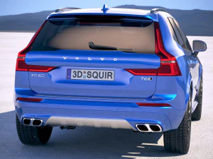 Volvo XC60 R-Design 2018 3D Model