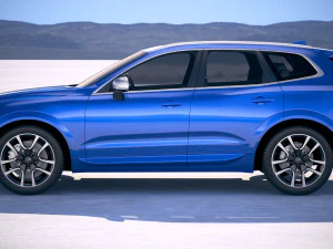 Volvo XC60 R-Design 2018 3D Model
