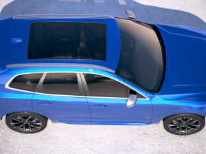 Volvo XC60 R-Design 2018 3D Model